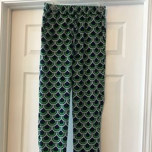 Blue & Green Pant. Size Medium